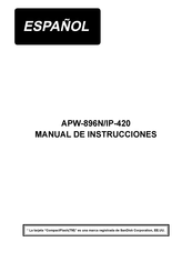 JUKI APW-896N/IP-420 Manual De Instrucciones