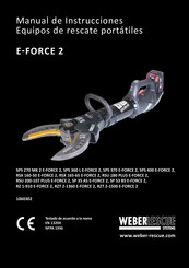 Weber Rescue Systems SP 53 BS E-FORCE 2 Manual De Instrucciones