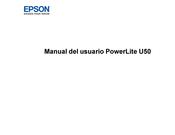 Epson PowerLite U50 Manual Del Usuario