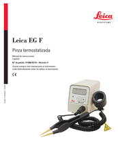 Leica EG F Manual De Instrucciones