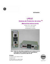 GE LPS-O Serie Manual De Instrucciones