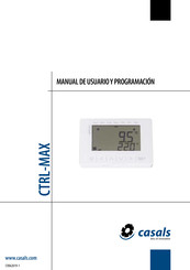 Casals CTRL-MAX Manual De Usuario Y Programación