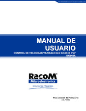 RACOM DLC G2-D610 CVV DXB+BA Manual De Usuario