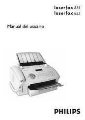 Philips laserfax 825 Manual Del Usuario