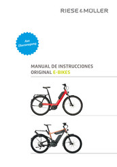 RIESE & MULLER E-BIKES Serie Manual De Instrucciones