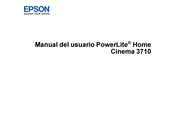 Epson PowerLite Home Cinema 3710 Manual Del Usuario