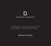 Definitive Technology D17 Manual De Usuario