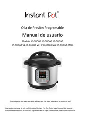 Instant Pot IP-DUO60 Manual De Usuario