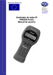 PCE PINGER PLUS+ Manual De Usuario