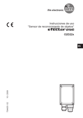 Ifm Electronic Efector 250 O2D22 Serie Instrucciones De Uso