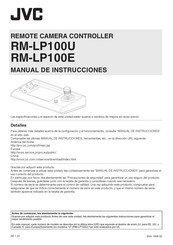 JVC RM-LP100U Manual De Instrucciones