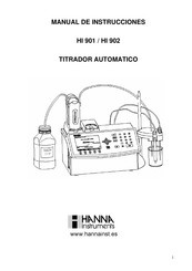 Hanna Instruments HI 901 Manual De Instrucciones