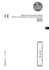 IFM DD110S Manual De Instrucciones