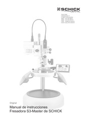 Schick Dental Fresadora S3-Master Manual De Instrucciones