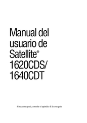 Toshiba Satellite 1640CDT Manual Del Usuario