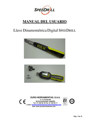 EURO-HERRAMIENTAS SPEEDRILL Manual Del Usuario