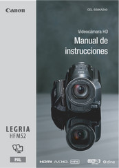 Canon LEGRIA HFM52 Manual De Instrucciones