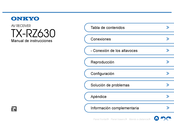 Onkyo TX-RZ630 Manual De Instrucciones