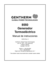 Gentherm 8550 Manual De Instrucciones