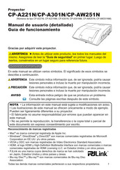 PJLink CP-A221N Manual De Usuario