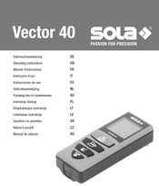 Sola Vector 40 Instrucciones De Uso