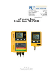 PCE Instruments PCE-WMM 50 Instrucciones De Uso