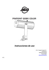 ADJ PINPOINT GOBO COLOR Instrucciones De Uso