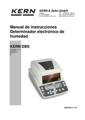 KERN DBS 60-3 Manual De Instrucciones