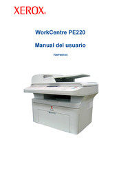 Xerox WorkCentre PE220 Manual Del Usuario