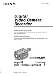 Sony DCR-TRV210E Manual De Instrucciones