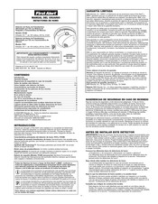 First Alert 7010B Manual Del Usuario