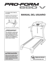 Pro-Form 650 V Manual Del Usuario