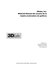 3Dlabs Wildcat4 Manual Del Usuario