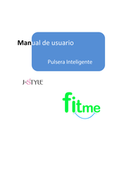 J-Style Fitme Manual De Usuario