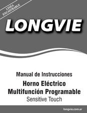 Longvie Sensitive Touch Manual De Instrucciones