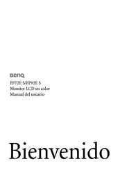 BenQ FP72E S Manual Del Usuario