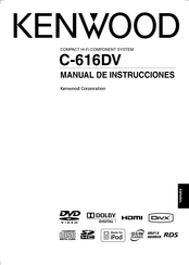 Kenwood C-616DV Manual De Instrucciones