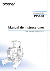 Brother PR-650 Manual De Instrucciones