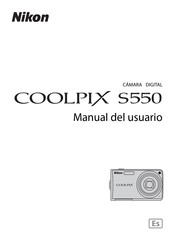 Nikon COOLPIX S550 Manual Del Usuario