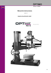 OPTIMO OPTidrill RD 6 Manual De Instrucciones