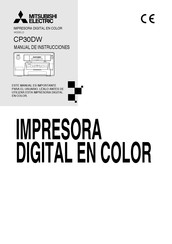 Mitsubishi Electric CP30DW Manual De Instrucciones