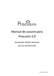 Procusini 3.0 Manual De Usuario