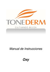 Tonederm Oxy Manual De Instrucciones