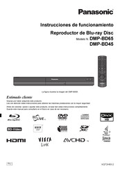 Panasonic DMP-BD65 Instrucciones De Funcionamiento