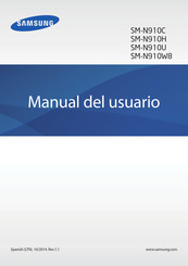 Samsung SM-N910U Manual Del Usuario