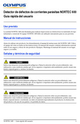 Olympus NORTEC 600 Guía Rápida Del Usuario