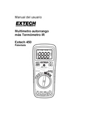 Extech Instruments 450 Manual Del Usuario