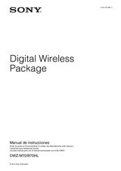 Sony DWZ-B70HL Manual De Instrucciones