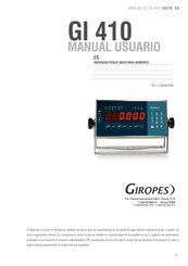 Giropes GI 400 Manual De Usuario