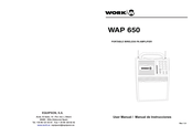 Work Pro W WAP 650 Manual De Instrucciones